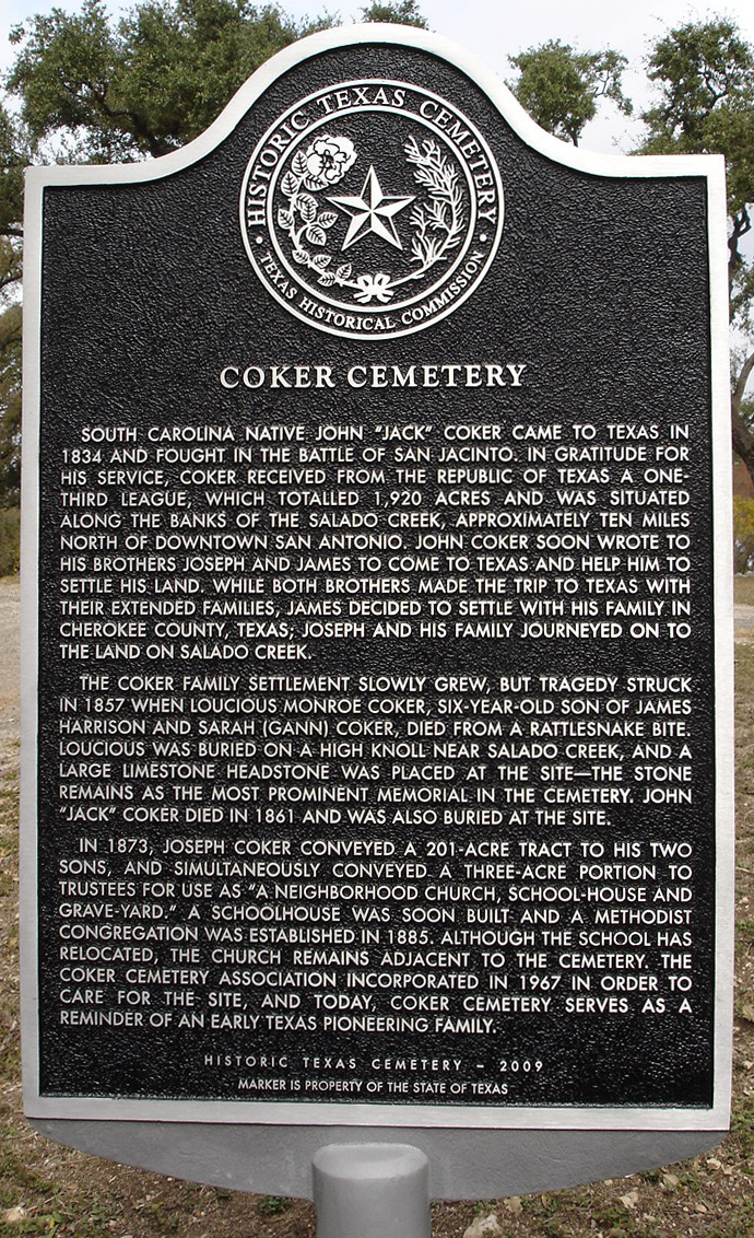 Texas Historical Marker - 2010