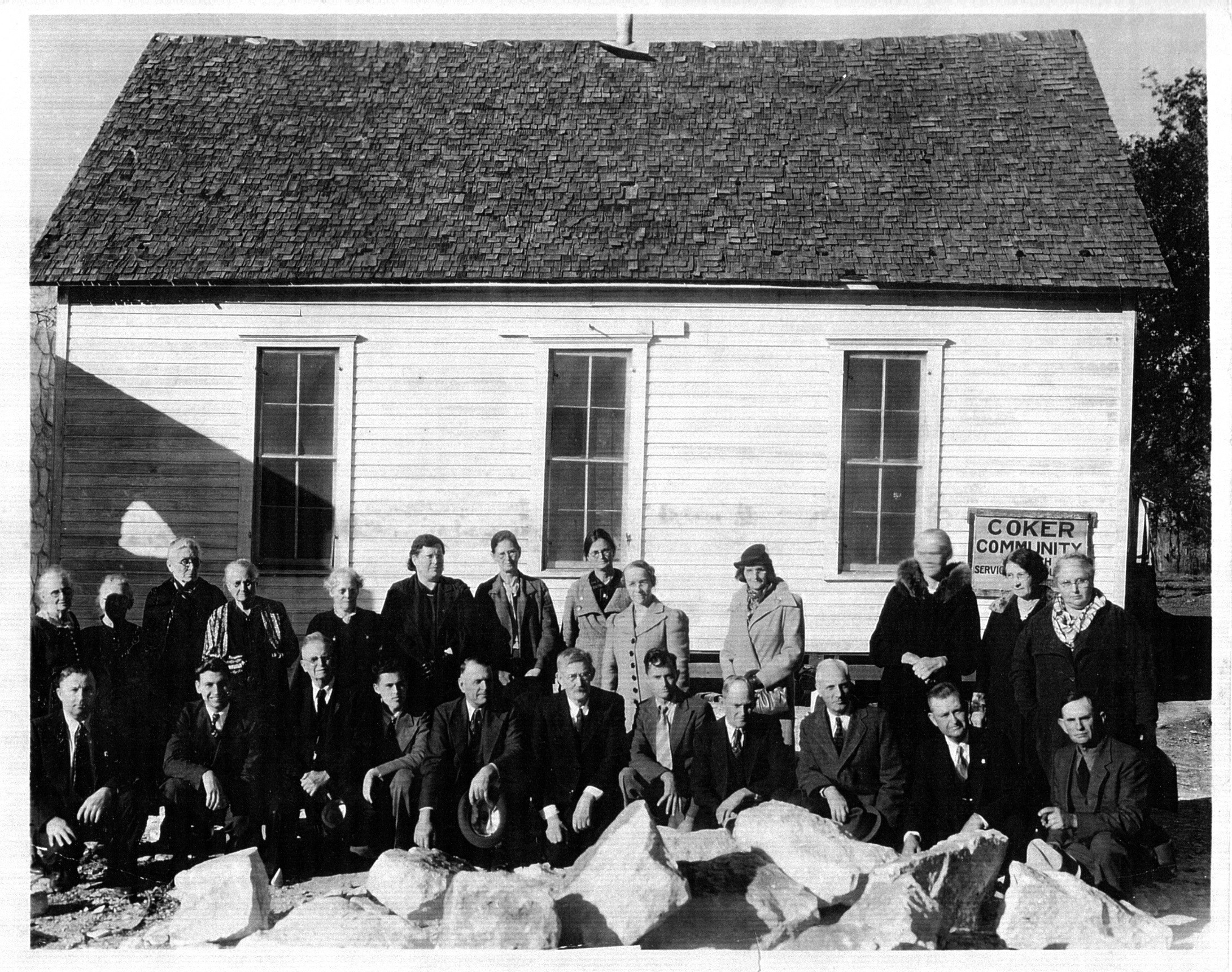 Coker School - first building